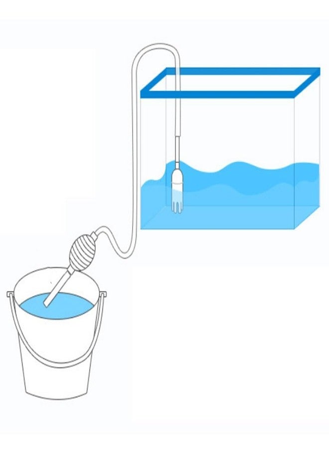 TRADESK Anky Siphon Pipe Aquarium Gravel Cleaning Tools for Fish Tank Water | Water Changer Tool | Siphon Vacuum for Water Changing/Draining - Image 5